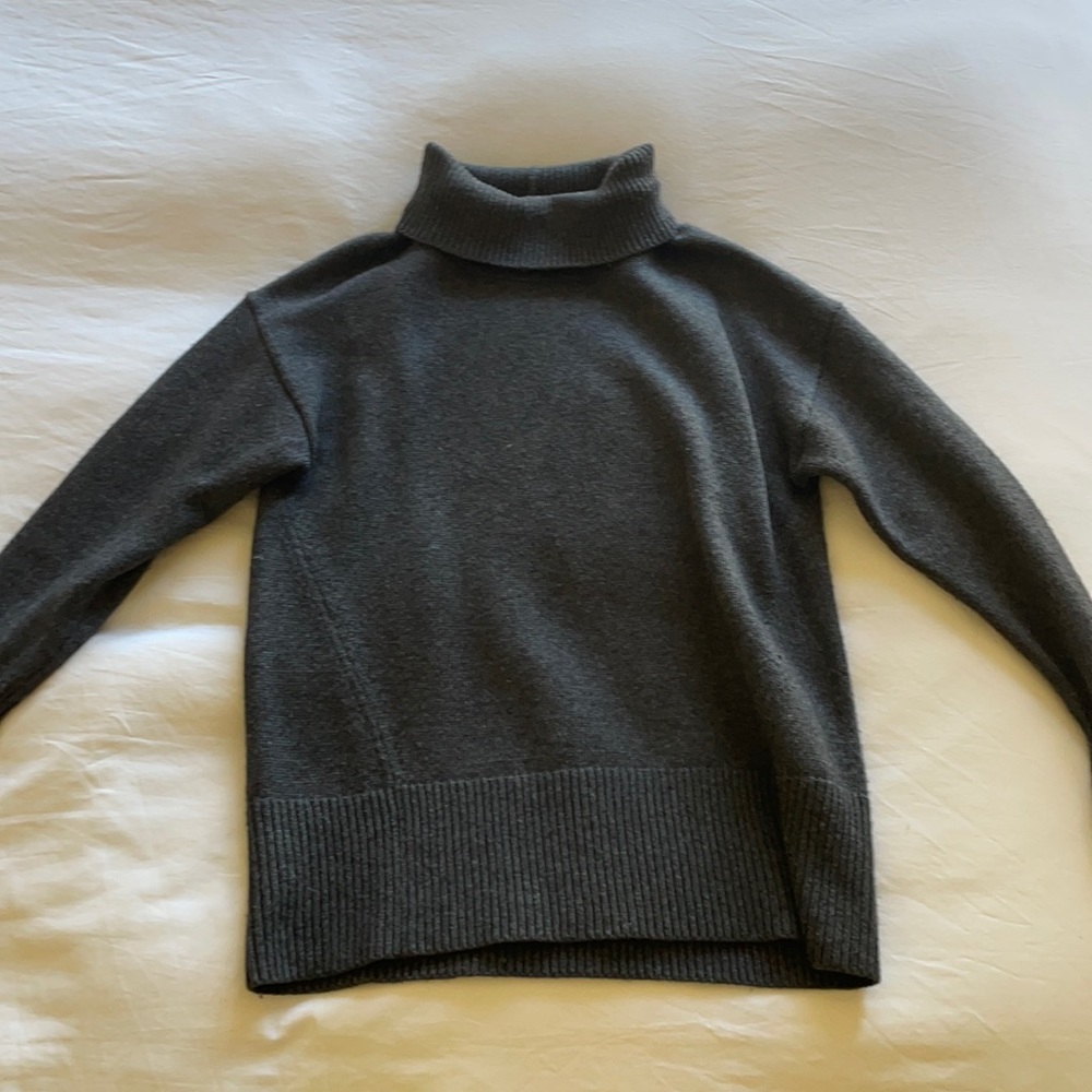 Aritzia Cashmere Turtleneck (grey, size small)